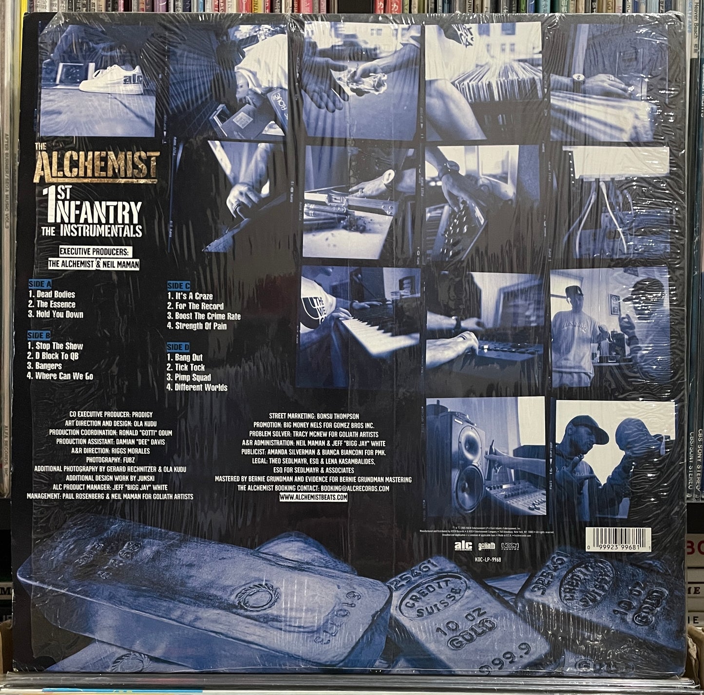 The Alchemist "1st Infantry" - The Instrumentals (2005)