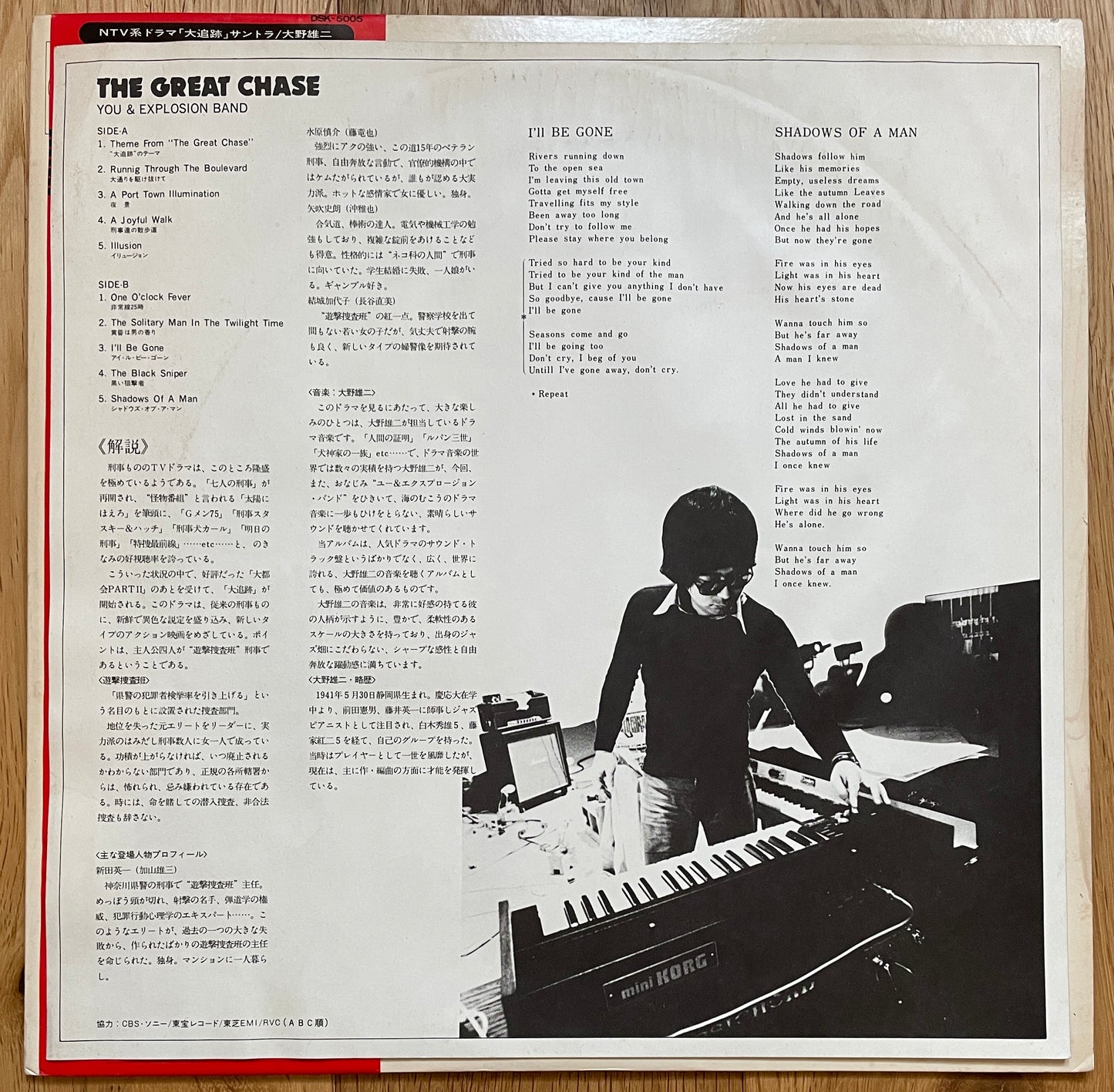 Yuji Ohno (You & The Explosion Band) “The Great Chase” (1978)