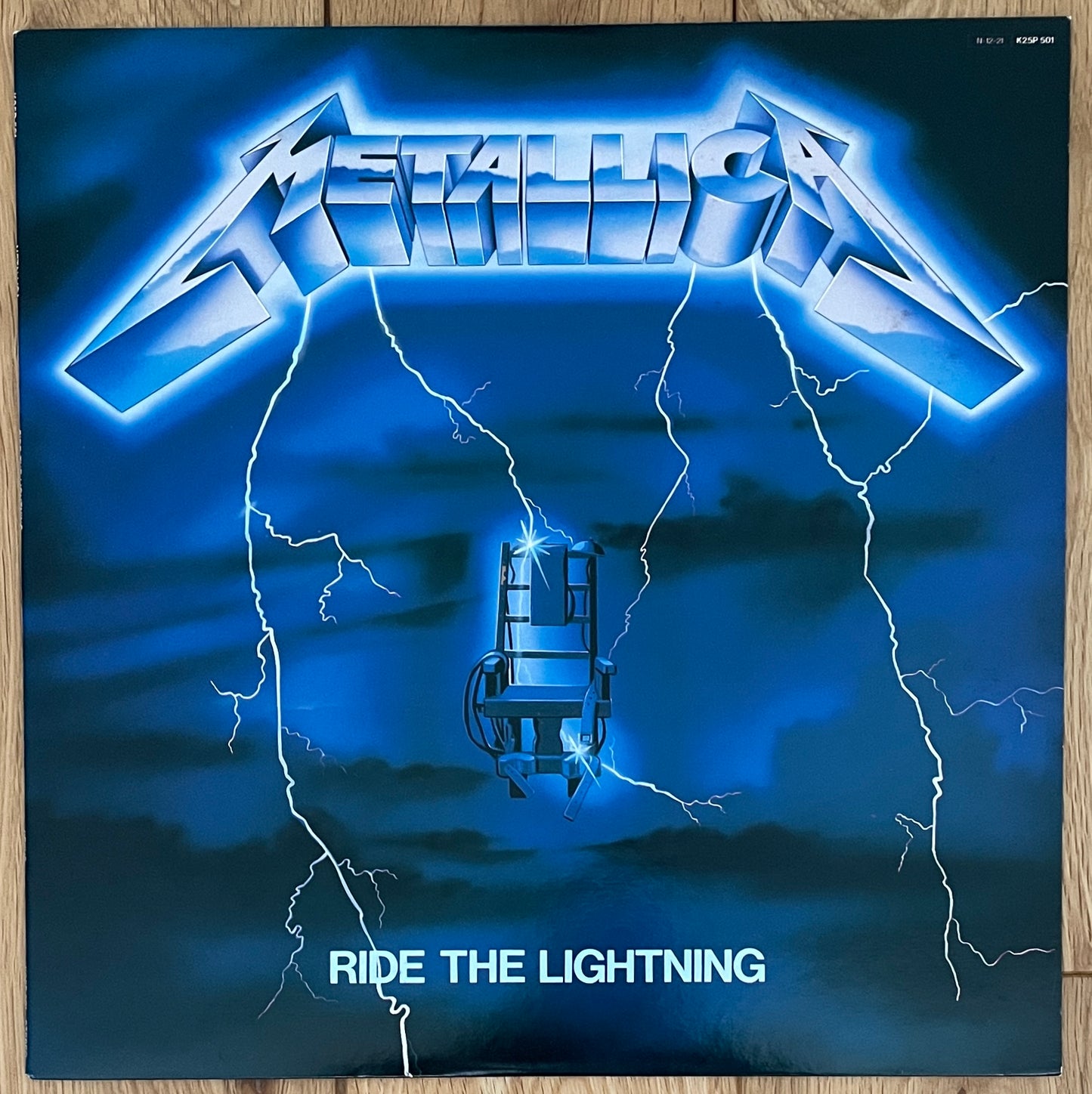 Metallica ‎"Ride The Lightning" (1984) Japanese Press