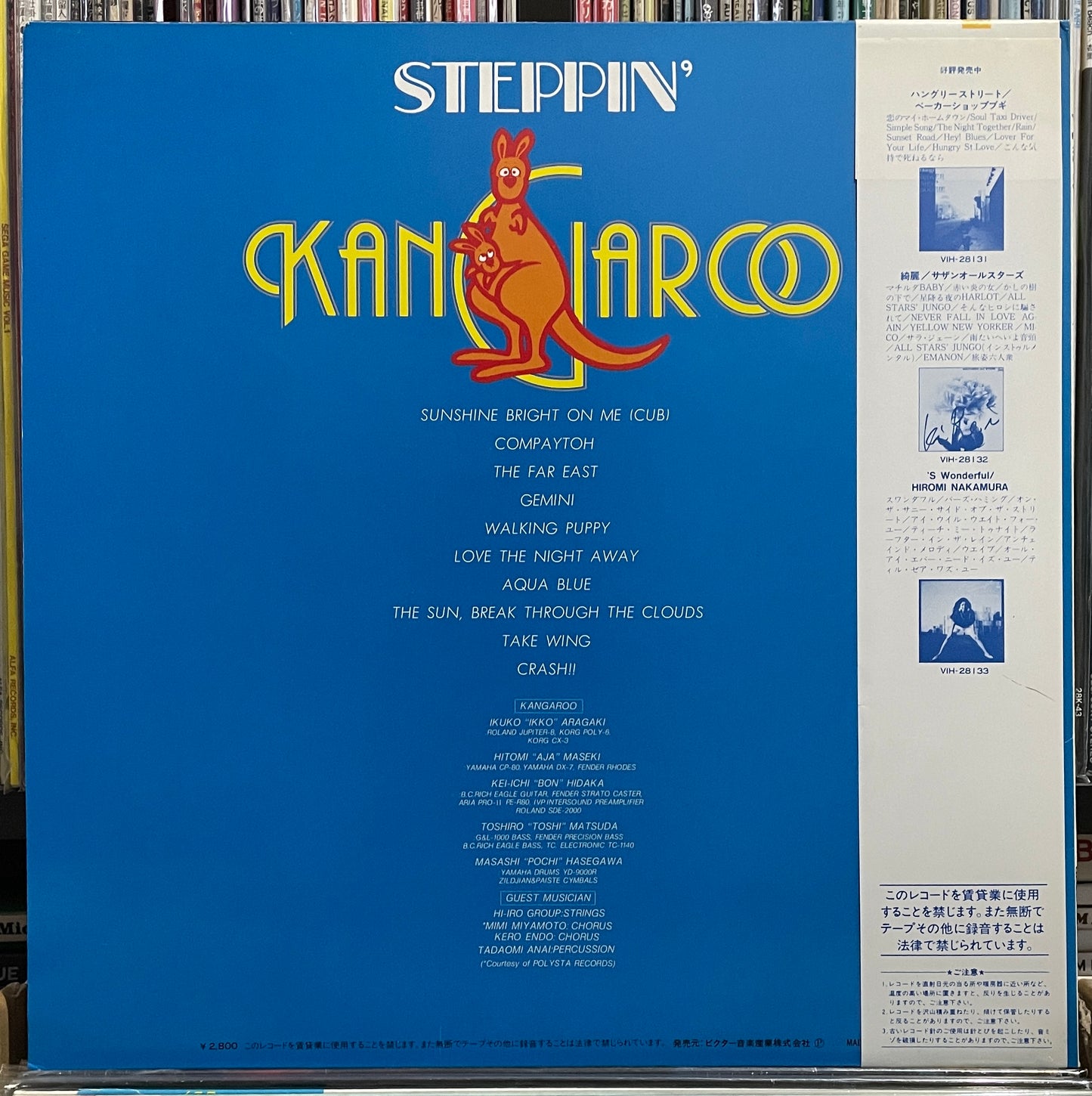 Kangaroo “Steppin’” (1983)