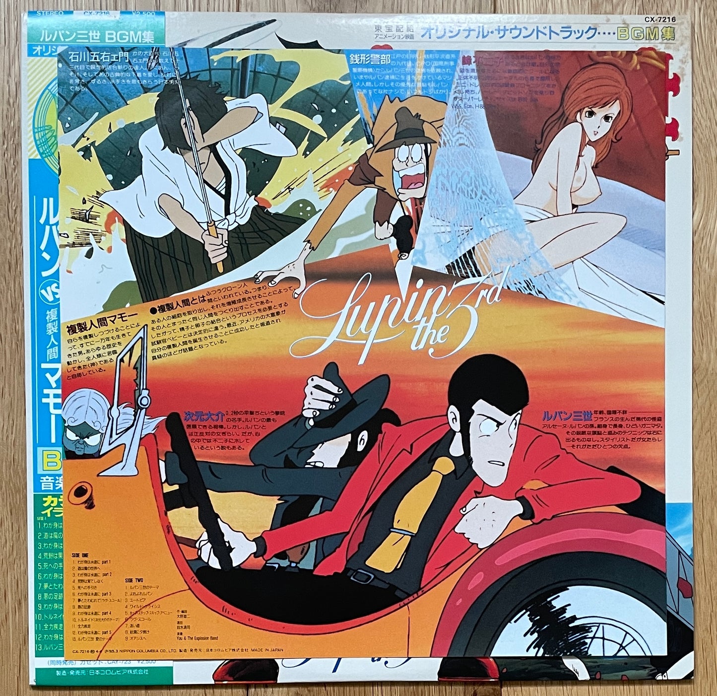 Yuji Ohno (You & The Explosion Band) “Lupin The 3rd: Lupin vs The Clone” OST (1985)