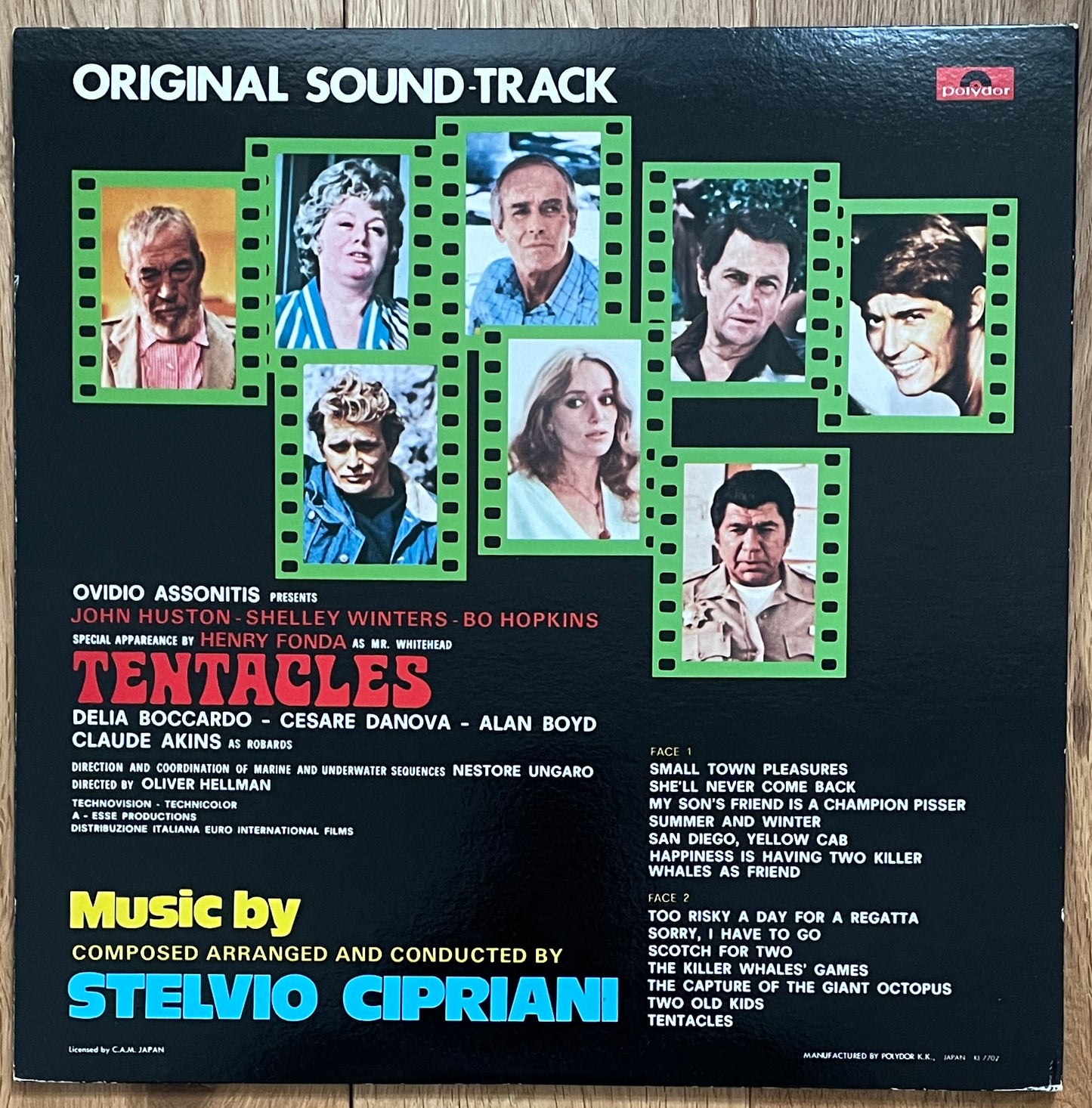 Stelvio Cipriani aka Steve Powder “Tentacles” (1977)