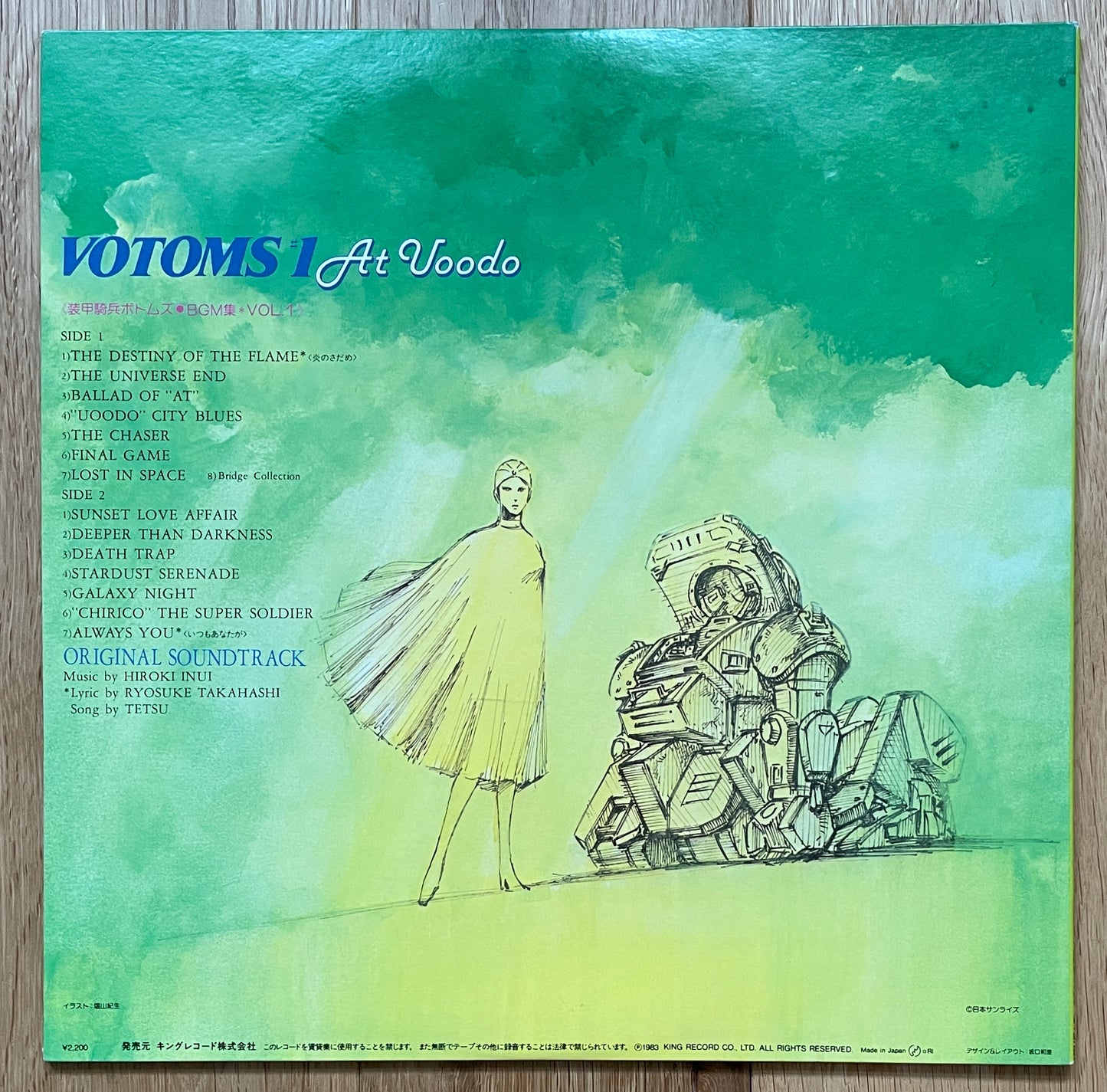装甲騎兵ボトムズ “Votoms Vol. 1” anime BGM (1983)