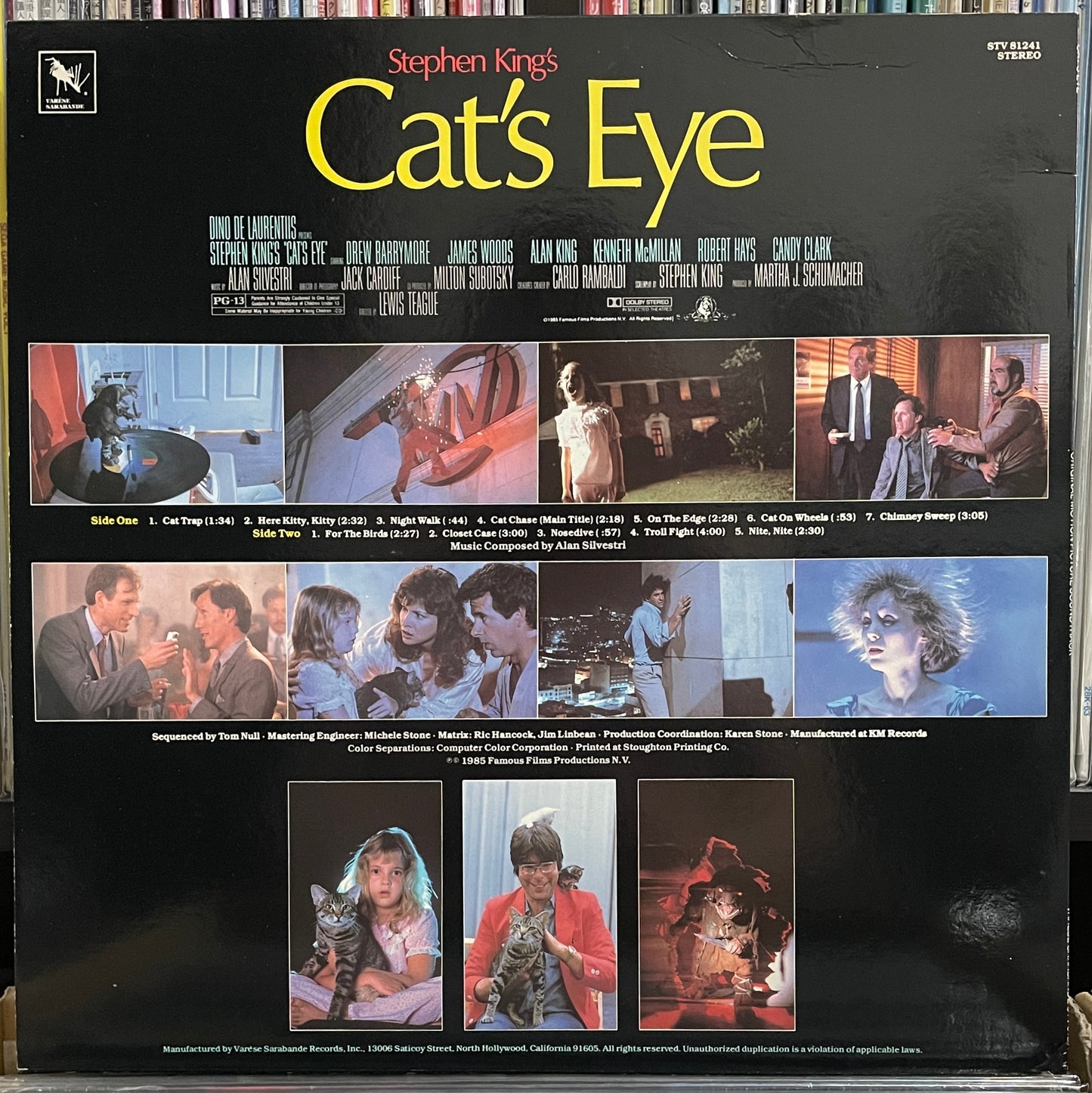 Alan Silvestri “Cat’s Eye” OST (1985)