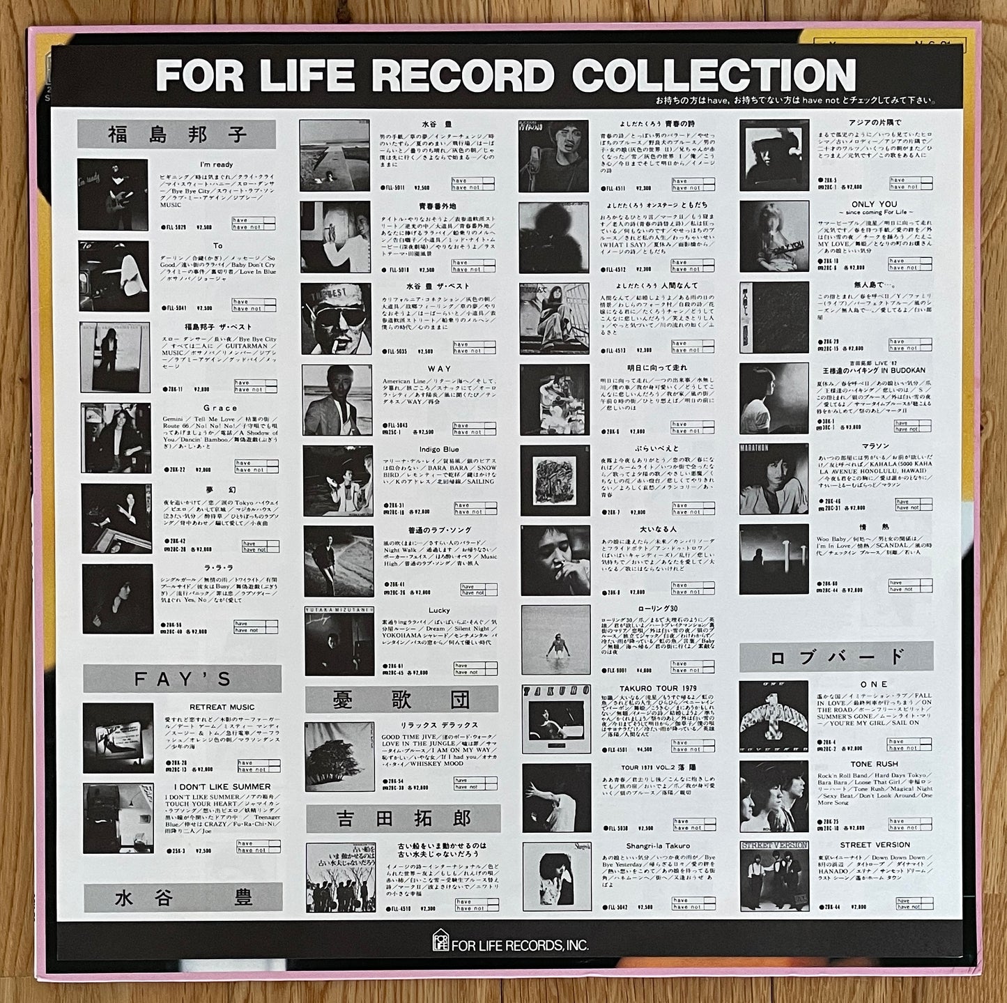 Anri “Coool” (1984) 1st Press