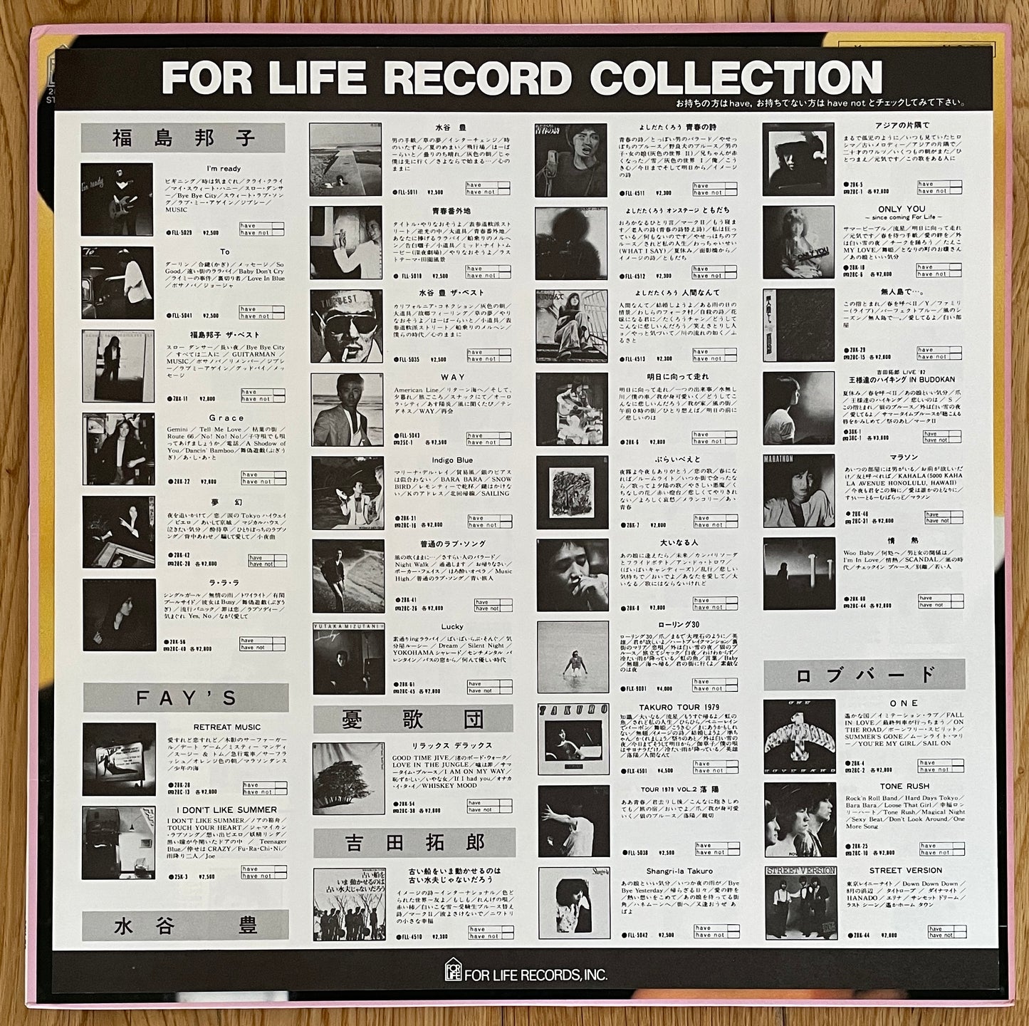 Anri “Coool” (1984) 1st Press