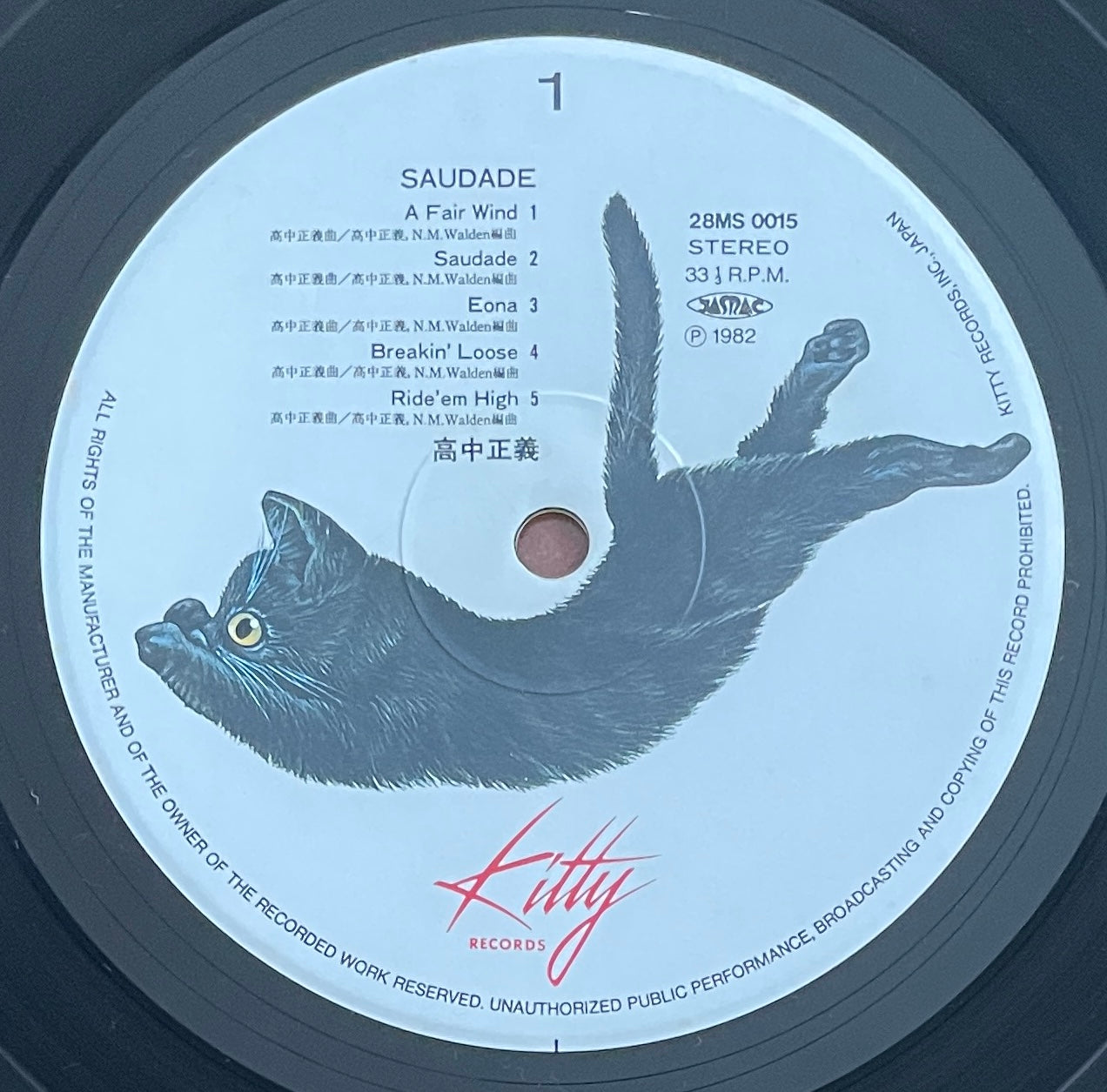 Masayoshi Takanaka “Saudade” (1982)
