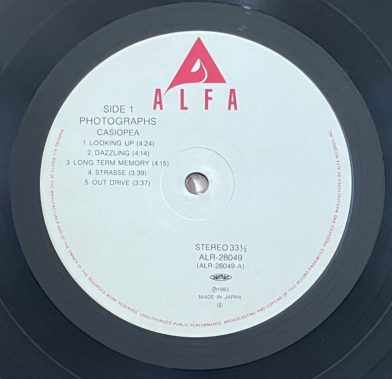 Casiopea “Photographs” (1983)