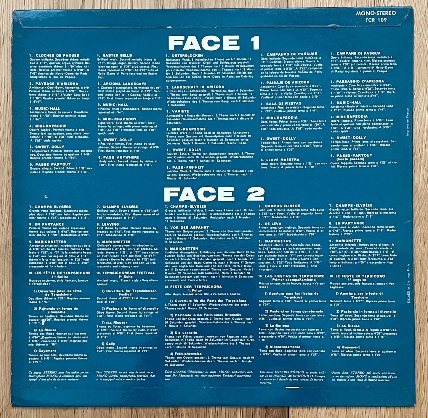 Chappell Mood Music ~ Telecineradio Volume 9 (19??)