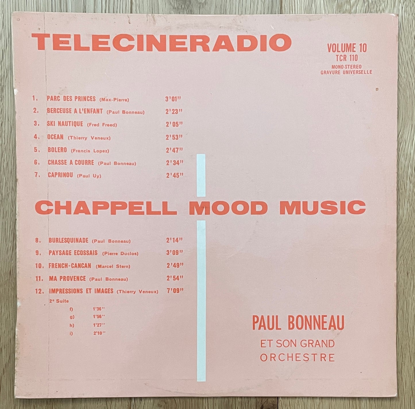 Chappell Mood Music ~ Telecineradio Volume 10 (1971)
