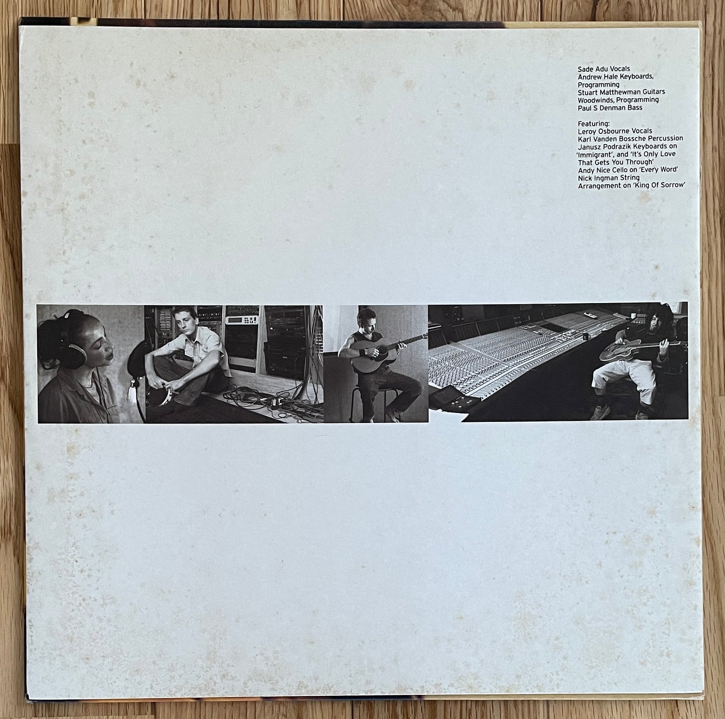 Sade “Lovers Rock” (2000) - 1st press