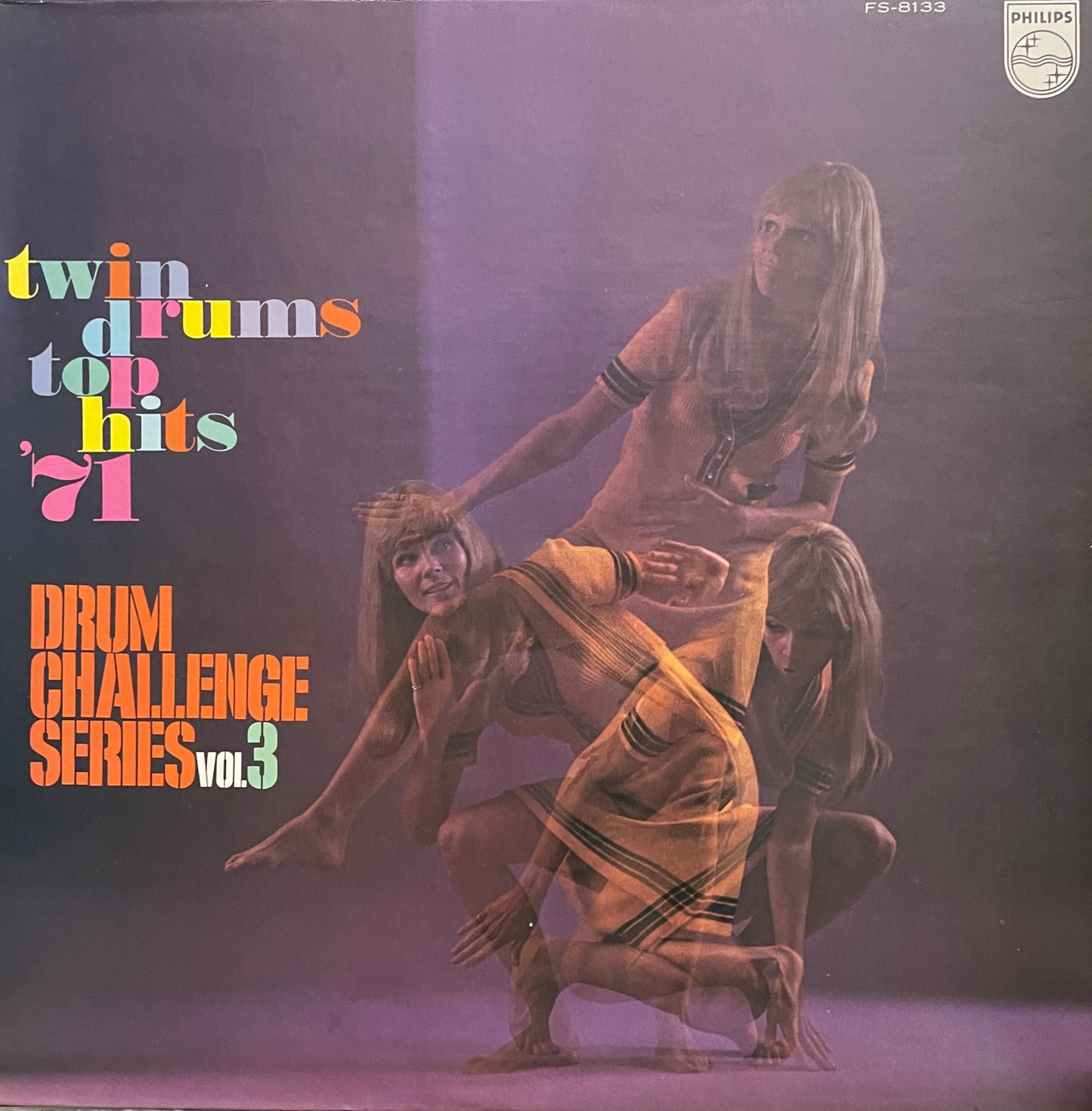 Twin Drums Top Hits ’71 - Drum Challenge Series Vol. 3 (1971)