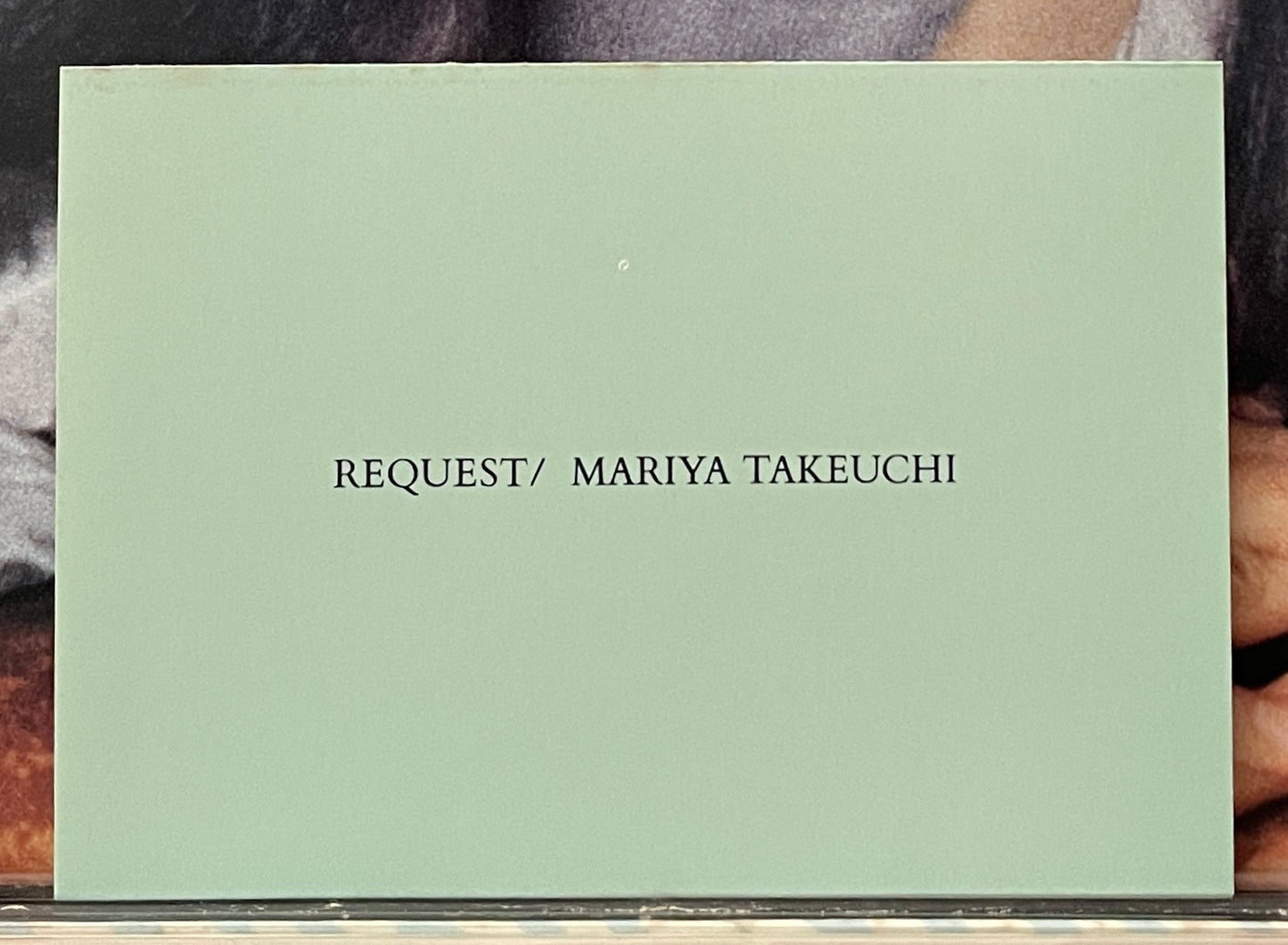 Mariya Takeuchi “Request” (1987)